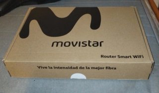 Router Movistar Fibra Óptica