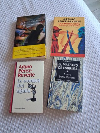 Coleccion libros Perez Reverte