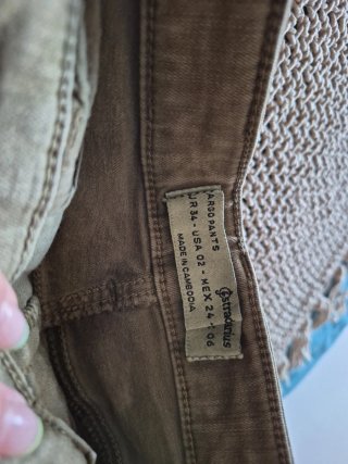 Pantalón cargo verde militar