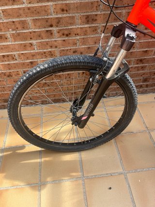 Bicicleta Rockrider 340 Naranja