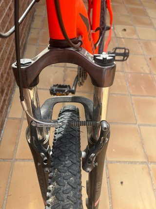 Bicicleta Rockrider 340 Naranja