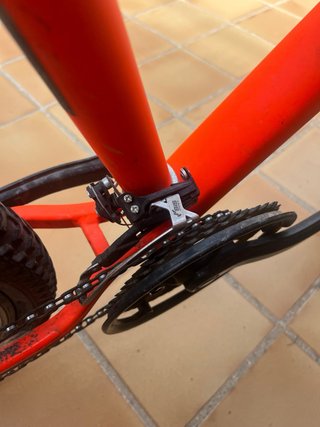 Bicicleta Rockrider 340 Naranja