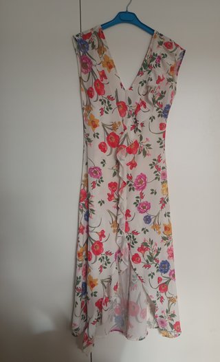 Vestido floral Stradivarius