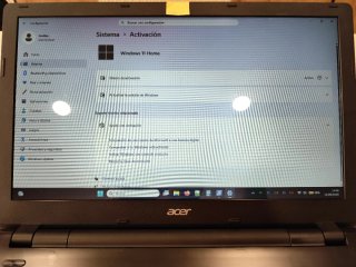 Portátil Acer Windows11 con SSD + Expansión HDD