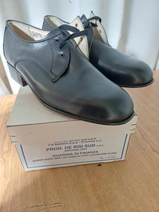 GUARDIA DI FINANZA VINTAGE SCARPE DA FINANZIERE