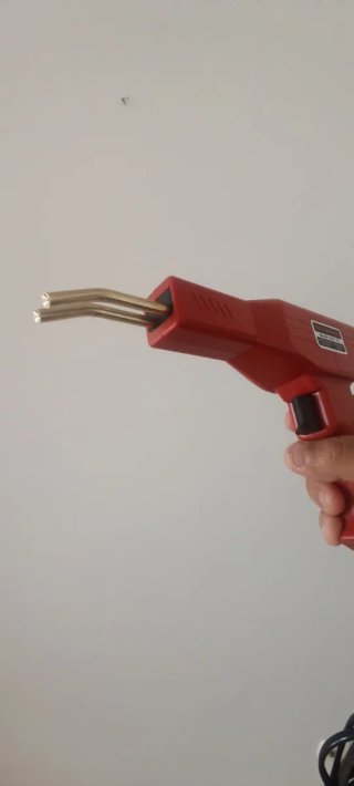 Pistola soldadura plástico + grapas