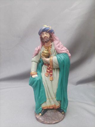 Reyes Magos pintados a mano 20-22cm