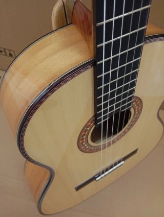 Guitarra Flamenca Antonio de Toledo Arce Rizado
