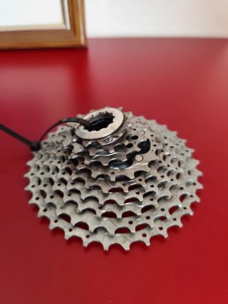 Cassetta Shimano Deore XT CS-M770 9v