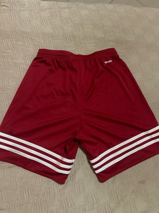 Pantaloncini Adidas Uomo Rossi Taglia S