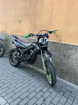 Moto 49cc Enduro/Motocross Negra