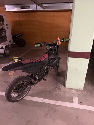 Moto 49cc Enduro/Motocross Negra