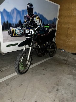 Moto 49cc Enduro/Motocross Negra