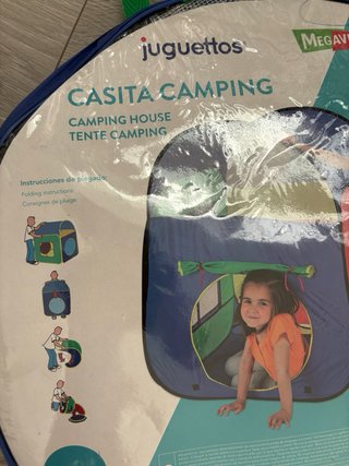 Casita Camping Juguetos Megaventura 3+