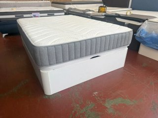Colchón Visco 135x190 + Canapé Blanco