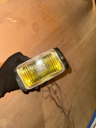 Faro Antiniebla Amarillo Coche