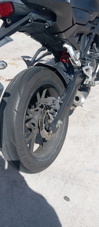 Honda CB 125 R Negra/gris