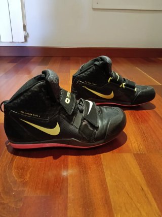 Zapatillas Nike Atletismo Tacos Negro/Dorado