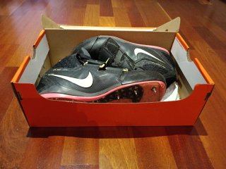 Zapatillas Nike Atletismo Tacos Negro/Dorado