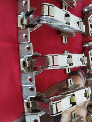 Lote 15 Bisagras Metálicas