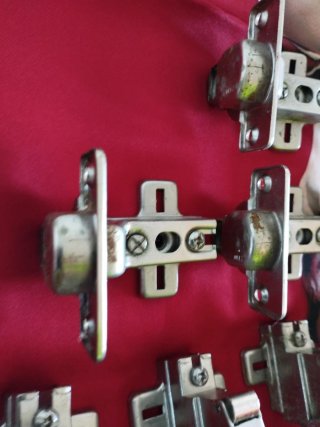 Lote 15 Bisagras Metálicas