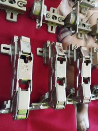 Lote 15 Bisagras Metálicas