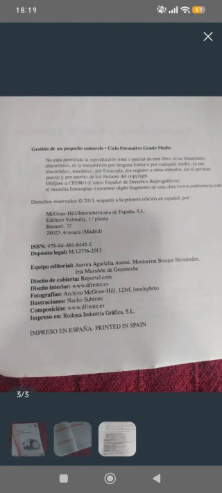 Libro Gestión de un pequeño comercio