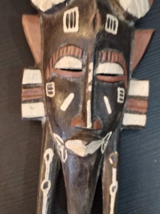 Coppia di Maschere Africane