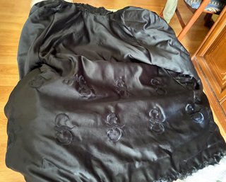 Chaquetón de astracán negro, buen estado