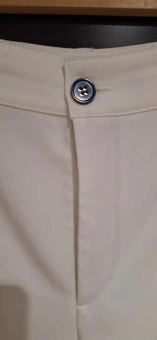 Pantalón culotte Zara blanco