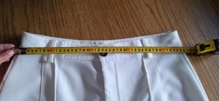 Pantalón culotte Zara blanco