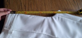 Pantalón culotte Zara blanco