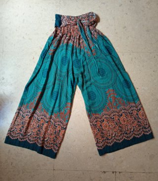 Pantalón boho talla única estampado