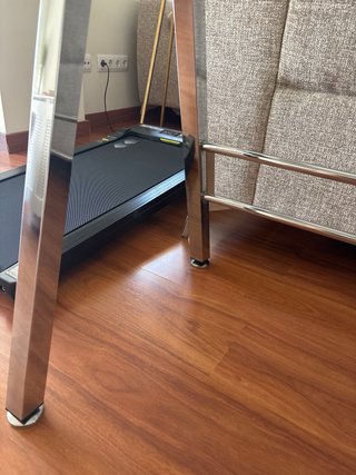Mesa Escritorio Cristal Templado y Acero