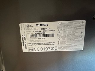 Televisor LG 42 pulgadas full HD