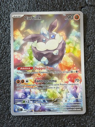 Carbink Ascesa Eroica Illustration Rare PokemonTCG