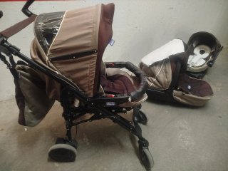 Trío Chicco: Silla, Capazo y Silla Coche