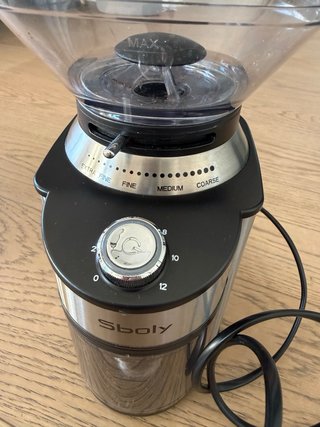 Molinillo de Café Sboly Eléctrico – Muelas Cónicas