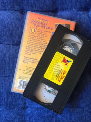 Lote 4 Películas VHS originales  Disney Español