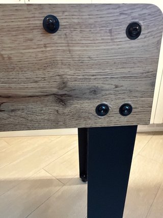 Futbolín de madera
