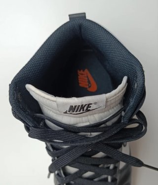 Nike Dunk High Retro Hombre Blancas Negras Tall 40