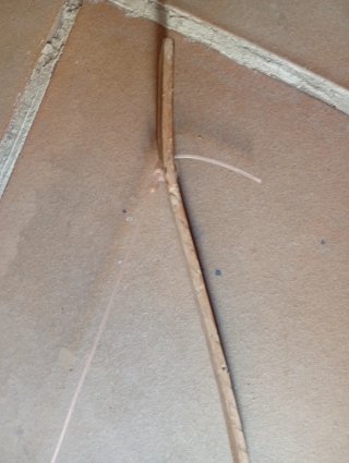 Arco in legno per frecce