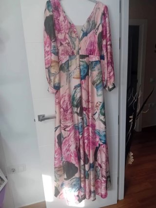 Vestido Naty Garcia Talla M Estampado Floral