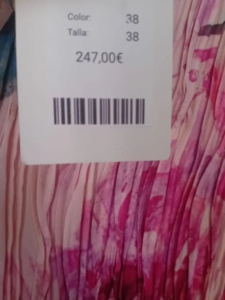 Vestido Naty Garcia Talla M Estampado Floral