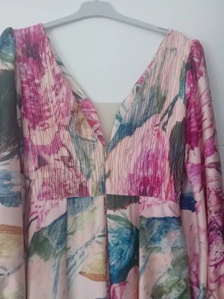 Vestido Naty Garcia Talla M Estampado Floral