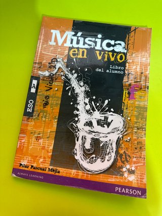 Música en vivo, ESO A. Libro del alumno