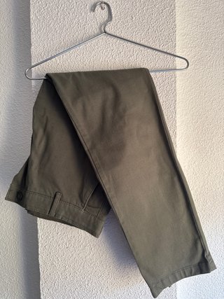 Pantalón Chino Lefties Verde Oliva