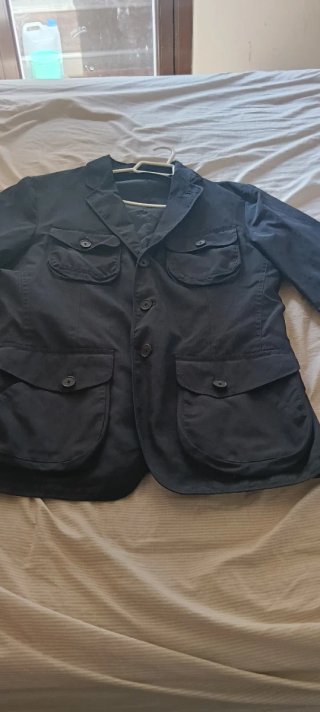Chaqueta Massimo Dutti Negra Talla L