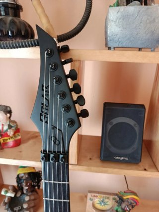 Guitarra Solar A1.6FR SVART+(acepto cambios)
