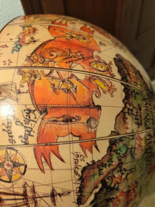 Botellero Globo Terráqueo